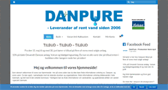 Desktop Screenshot of danpure.dk